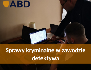 Sprawy kryminalne w zawodzie detektywa