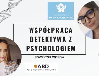 Współpraca detektywa z psychologiem cz.1