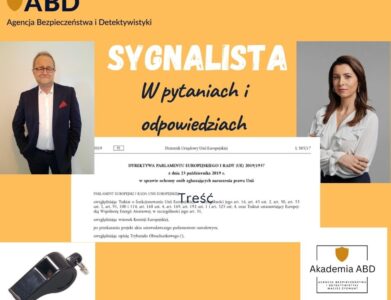 „Dlaczego warto wdrożyć system dla sygnalistów i jak przy tym zwiększyć bezpieczeństwo swojego biznesu”